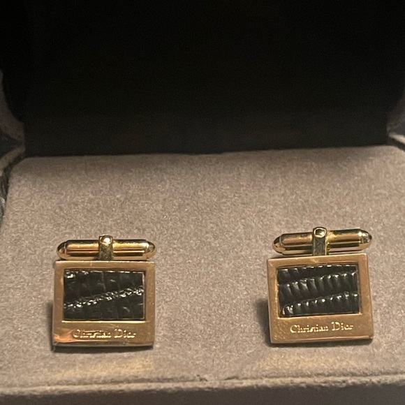 Dior CUFFLINKS RARE VINTAGE - Picture 8 of 8